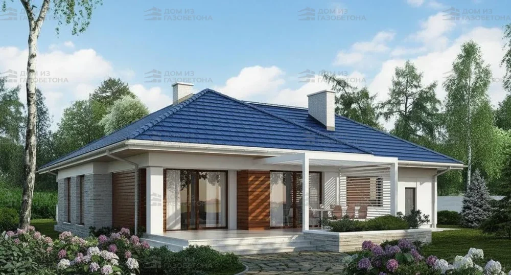 Проект Двухэтажный дом 16 на 20, 229 м2